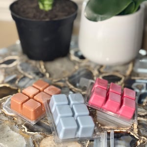 Strong, long lasting soy wax melts.