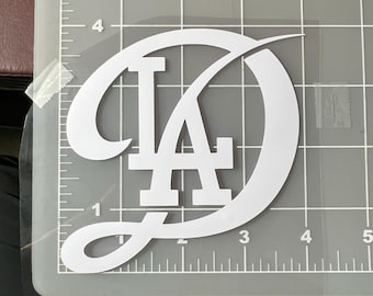LA Los Angeles Angelinos Dodgers Doyers Vinyl Decal Stickers
