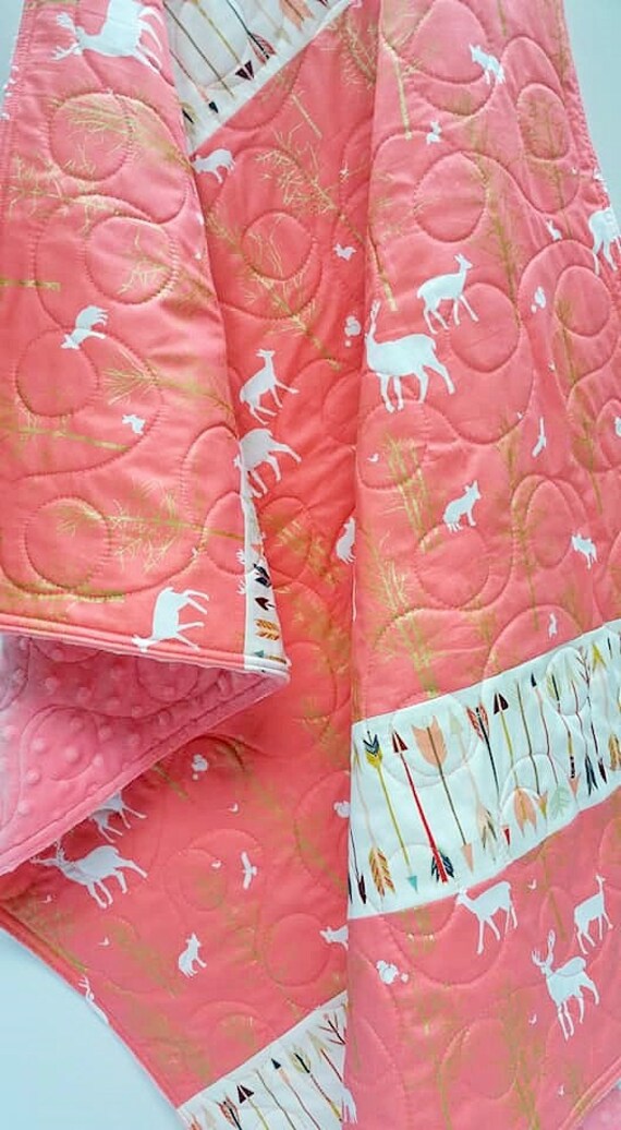 modern woodland crib bedding