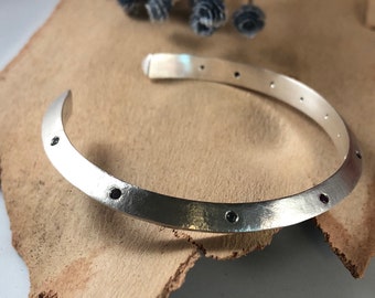 Cosmos Cuff // Silver Cuff // Bracelet // Cuff Bracelet