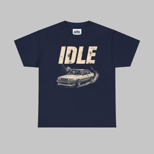 Camiseta JDM para coches, camiseta Idle Car Culture, regalo para entusiastas de los coches japoneses, camiseta Stance para coches, regalo para amantes de los coches imagen 7