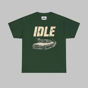 Camiseta JDM para coches, camiseta Idle Car Culture, regalo para entusiastas de los coches japoneses, camiseta Stance para coches, regalo para amantes de los coches imagen 6