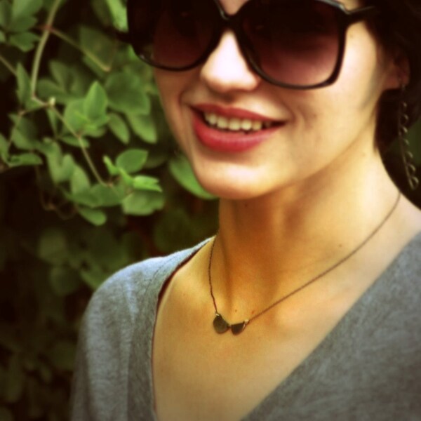 Double Scallop Necklace