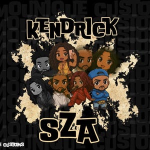 Chibi inspired Style Kendrick Lamar