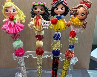 Kundenspezifische Disney Prinzessin Clay-Puppenstifte