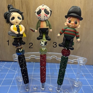 Halloween Horror Characters Clay Doll Pens