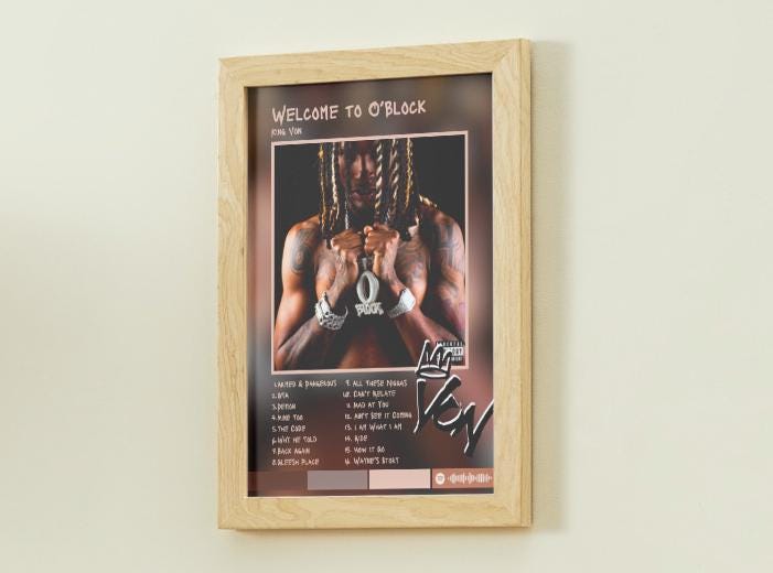 King von poster - Etsy 日本