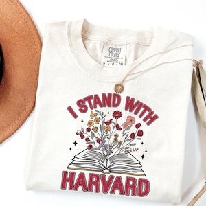 Comfort Colors Harvard Resistance Shirt: Anti Trump Activist Tee