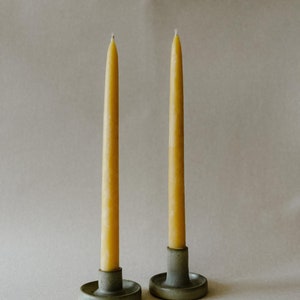 Hand Dipped 12&quot; Taper Candles - set of 2