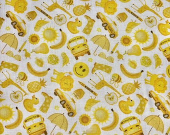 I SPY Fabric, Timeless Treasures, 100% Cotton Happy Bright Quilting Material, Crafts projects!