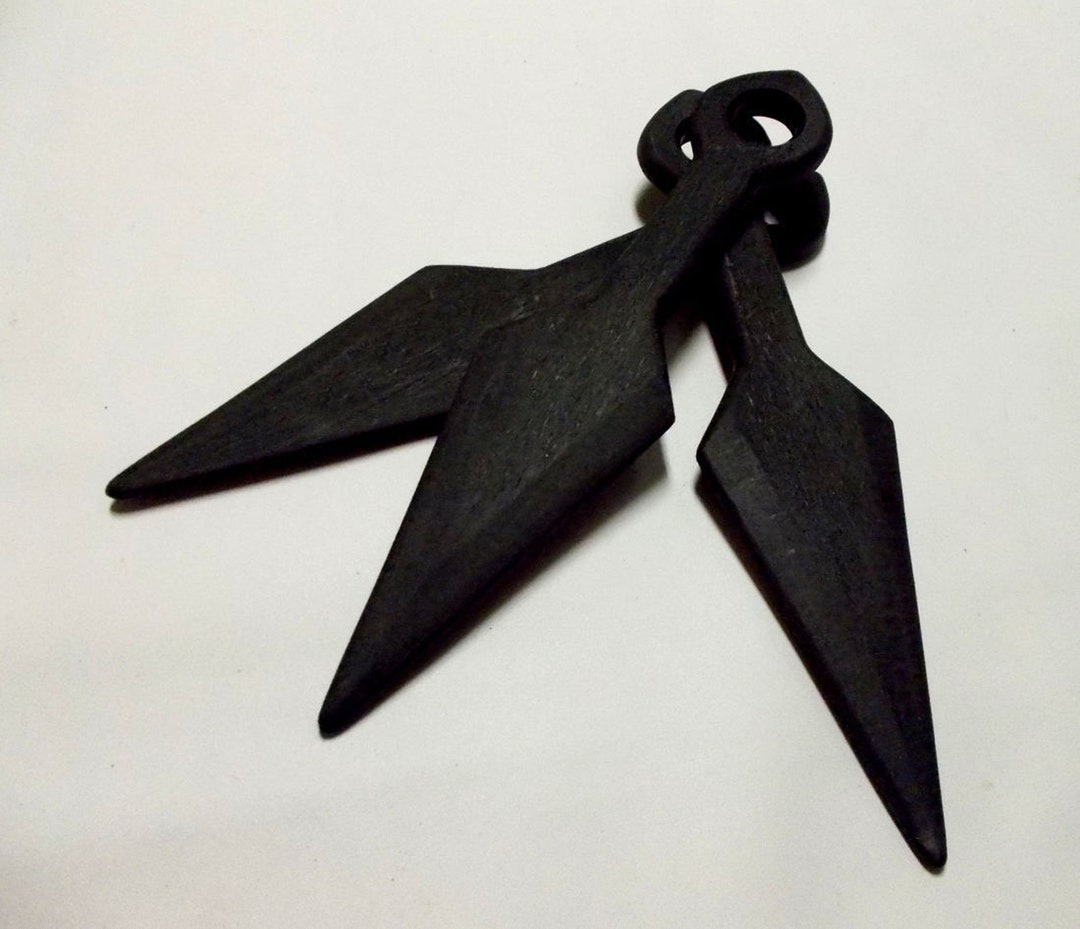 Training Kunai 3 Pc Set Shinobi Ninja Knife Tactical Hunting Japanese ...
