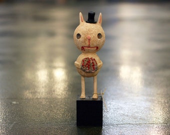Zombie Bunny Figurine