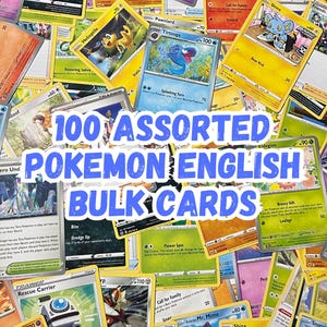 Pikachu Bulk Cards - Etsy