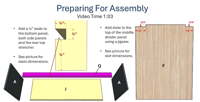 Miter Saw Station Build Plans | PDF Download - Etsy