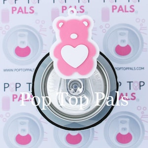 Pop Top Pal - Bear Pop Soda Can Tab Opener, Pop Top Opener, Soda Can Opener, Cute Bear Soda Can Opener, 3D Printed Can Opener, Gift for Her