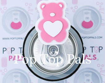 Pop Top Pal - Bear Pop Soda Can Tab Opener, Pop Top Opener, Soda Can Opener, Cute Bear Soda Can Opener, 3D Printed Can Opener, Gift for Her