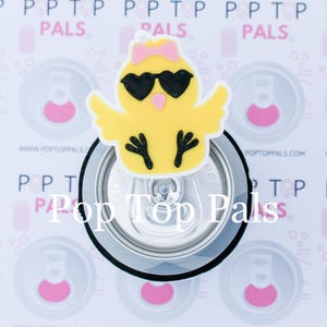 Pop Top Pal - XL Baby Chick Pop Soda Can Tab Opener, Pop Top Opener, Soda Can Opener, Adaptive Can Opener, Cute Soda Can Opener, 3D Printed