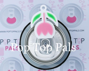 Pop Top Pal - Tulip Pop Soda Can Tab Opener, Pop Top Opener, Soda Can Opener, Cute Flower Soda Can Opener, 3D Printed Flower Can Opener - 6