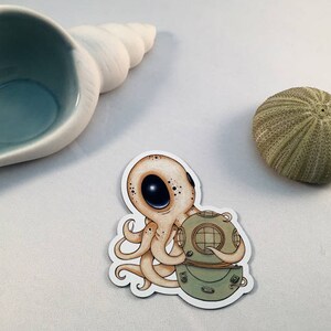 Under the Sea, Octopus Stickers Free Shipping!!!