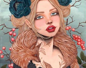 Root and Bloom Magical fantasy fine art prints various sizes
