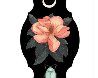 Magnolia Moon Original Signed Fine Art Print