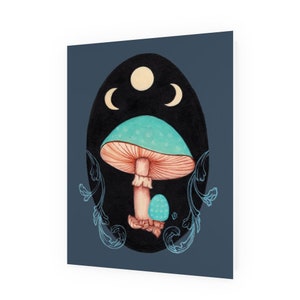 Cartões de cogumelo Le Petite Champignon com envelopes