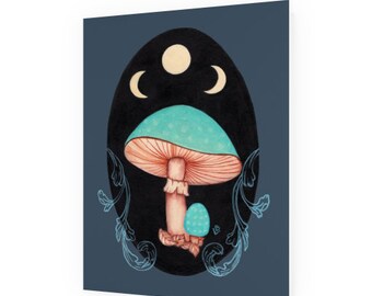 Le Petite Champignon Mushroom Notecards with envelopes