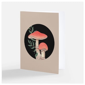 Clementine Mushroom Grußkarten mit Umschlägen