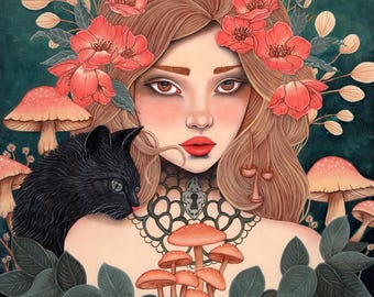Enchanted Twilight Magical fantasy fine art prints various sizes