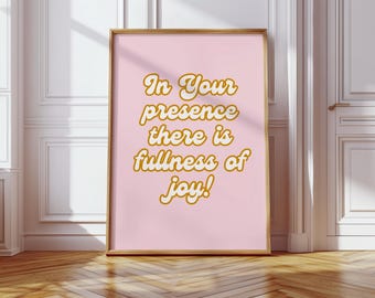 Psalm 16:11 Bible Verse Digital Art