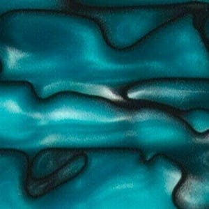 Abalone BTW1KSS Acrylic (2 pc) Knife Scales 3/16&quot; x 1 1/2&quot; x 5&quot;