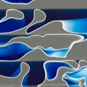 Topaz Steel BTW120KSL Acrylic (2 pc) Knife Scales 3/8&quot; x 1 1/2&quot; x 6&quot;