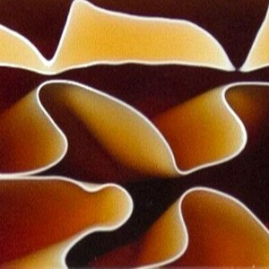Amber Water BTW4KSL Acrylic (2 pc) Knife Scales 3/8&quot; x 1 1/2&quot; x 6&quot;