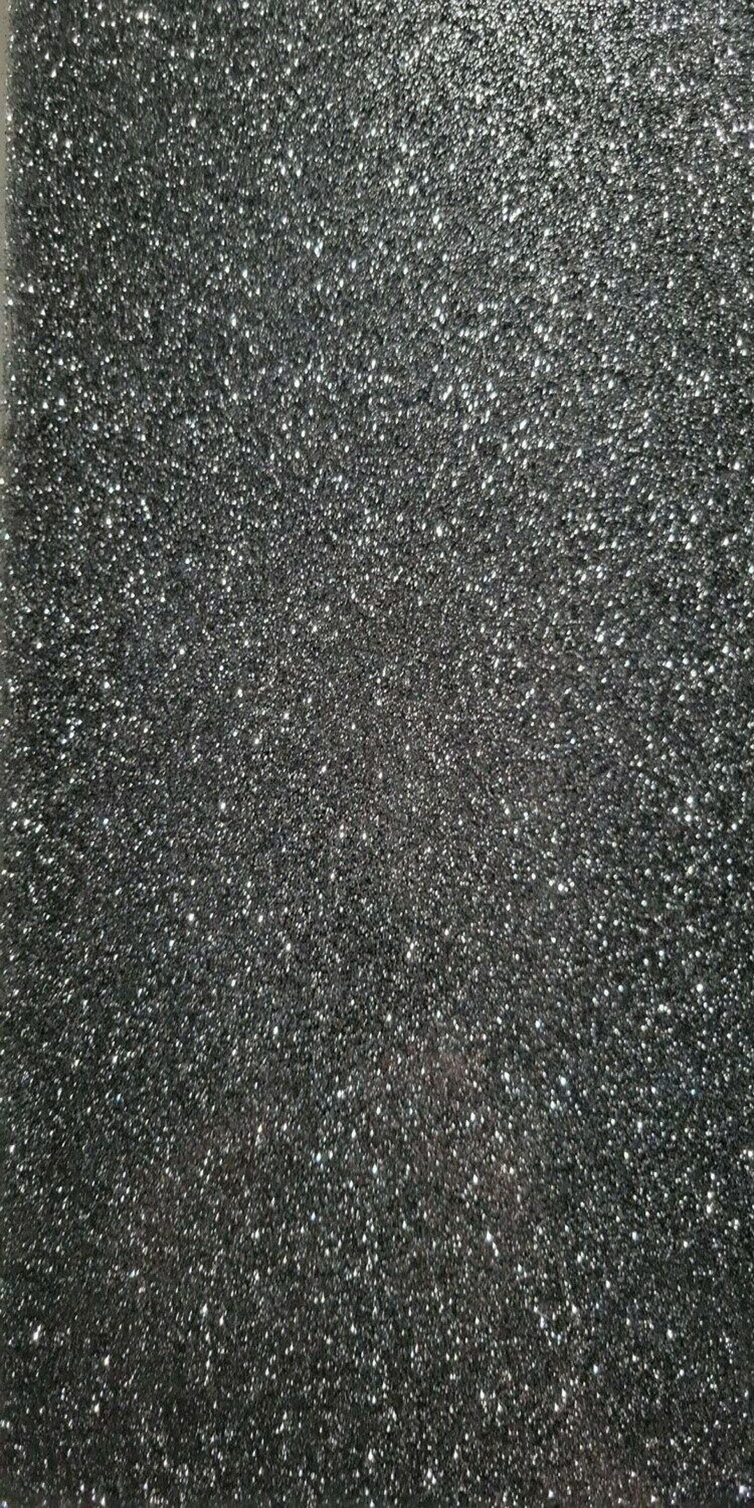 Silver Glitter Acrylic Razor Scales (2pc) 3mmx1