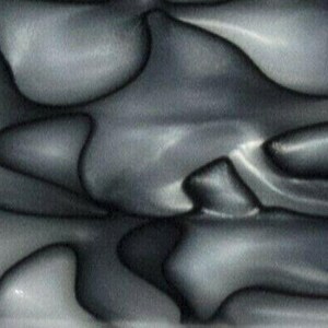 Black Pearl BTW7KSL Acrylic (2 pc) Knife Scales 3/8&quot; x 1 1/2&quot; x 5&quot;