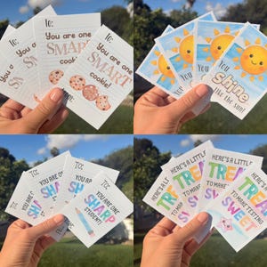 Testing Day Treat Tags Bundle | Student Encouragement Cards | Testing Week Printables | Smart Cookie Pencil Treat Tags | Teacher Ideas