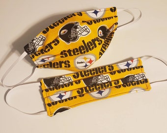 Pittsburgh Steelers Washable Reusable Face Mask