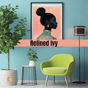 Refined Ivy – Digital Art Print – AKA Inspired Wall Decor