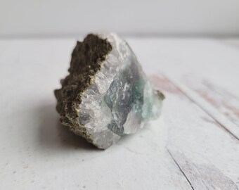 Fluorite, Aragonite, Pyrite Cluster, Mixed Minerals, Rare Crystal for Collection, Display