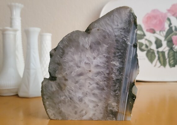 Natural agate lamp deals