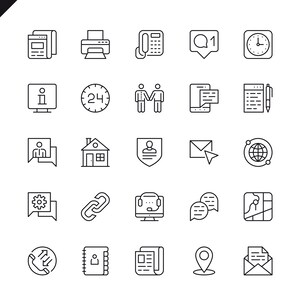 Black Vector Icon Pack | Mega UI Icon Bundle for Web, App Branding Design | Minimal Flat Icons for Figma, Canva, Illustrator Projects image 14