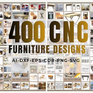 CNC Möbeldesign-Dateien (dxf, svg, ai, cdr, eps, png)