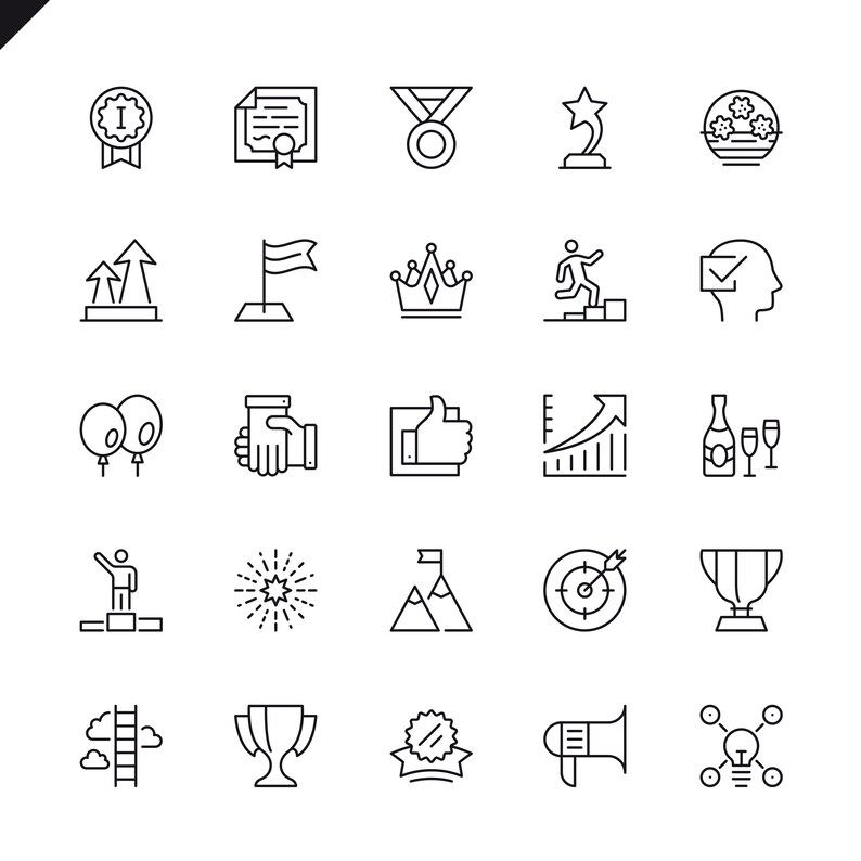 Black Vector Icon Pack | Mega UI Icon Bundle for Web, App Branding Design | Minimal Flat Icons for Figma, Canva, Illustrator Projects image 15