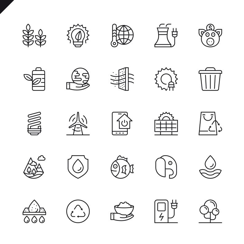 Black Vector Icon Pack | Mega UI Icon Bundle for Web, App Branding Design | Minimal Flat Icons for Figma, Canva, Illustrator Projects image 18