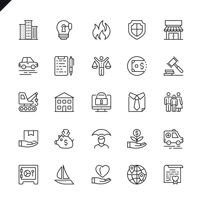 Black Vector Icon Pack | Mega UI Icon Bundle for Web, App Branding Design | Minimal Flat Icons for Figma, Canva, Illustrator Projects image 17
