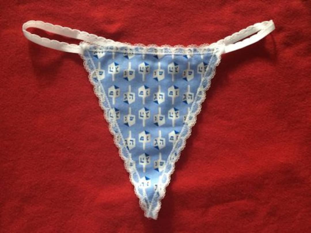Womens DREIDEL String Thong Lingerie Holiday Panty Underwear - Etsy