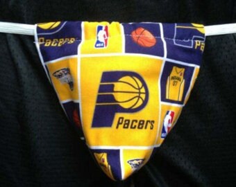 Mens INDIANA PACERS String Thong Basketball Male Lingerie Underwear