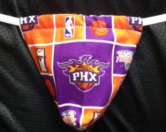 Mens PHOENIX SUNS String Thong Basketball Male Lingerie Underwear