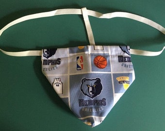 Mens MEMPHIS GRIZZLIES String Thong Basketball Male Lingerie Underwear