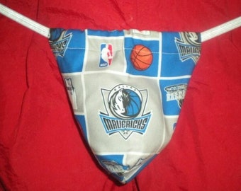 Mens DALLAS MAVERICKS String Thong Basketball Male Lingerie Underwear